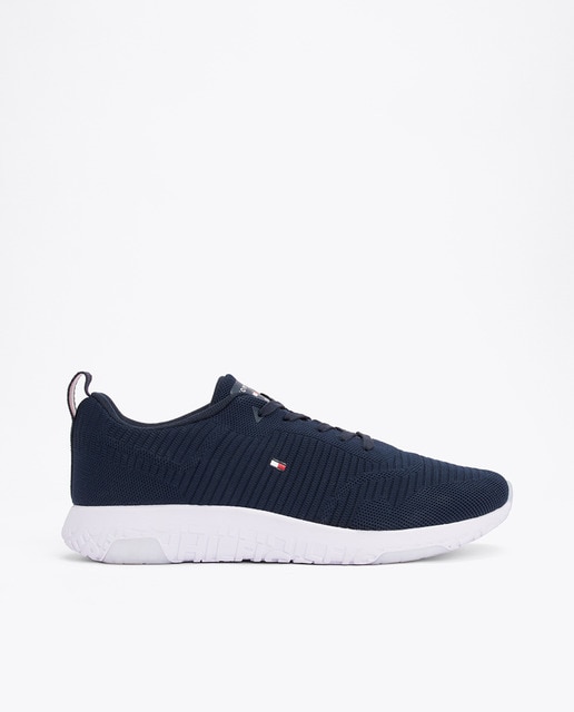 Tommy Hilfiger - Zapatillas deportivas estilo running de punto con logotipo de Tommy Hilfiger.