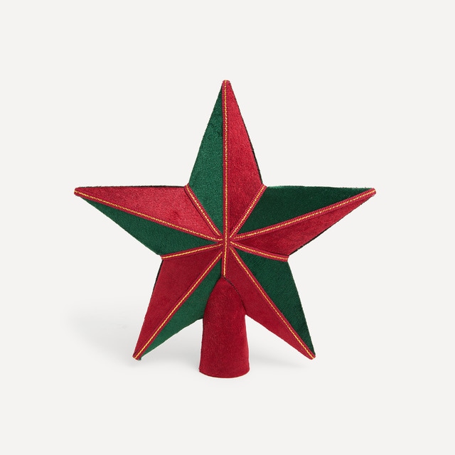 Tope para el árbol Estrella Velvet Navidad El Corte Inglés
