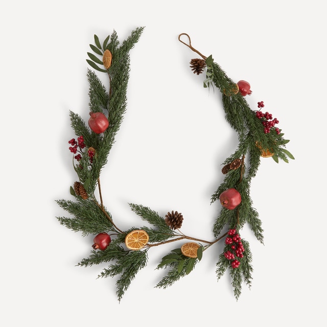 Guirnalda Frutas Navidad El Corte Inglés