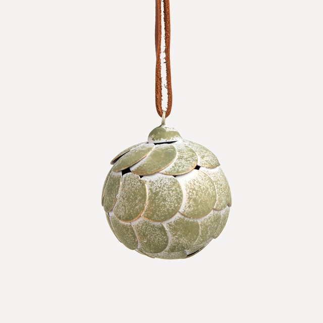 Bola de metal Escamas Navidad El Corte Inglés