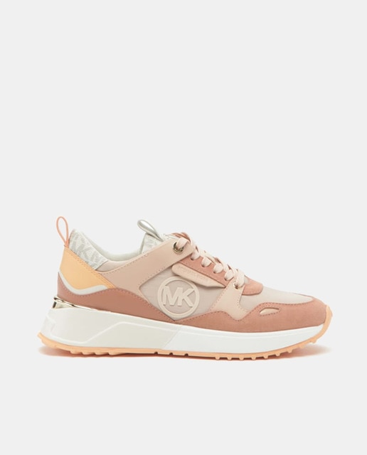 Zapatillas Theo de mujer tipo running bajas logo