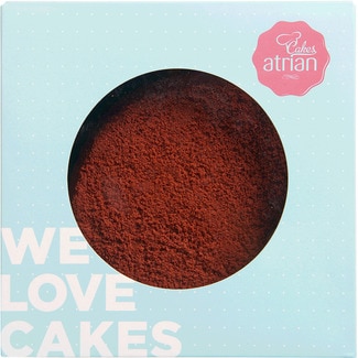 Bolo Red Velvet embalagem 600 g