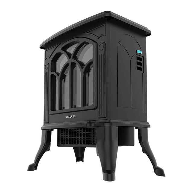 Chimenea eléctrica de pie Cecotec ReadyWarm 1500 con dos niveles de potencia