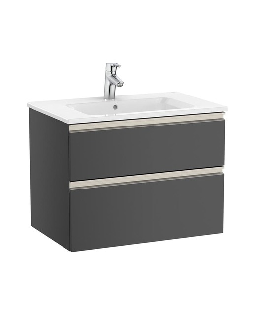 Mueble de baño con 2 cajones y lavabo The Gap Roca