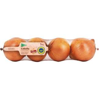 EL CORTE INGLES Traditional onion PGI Castilla La Mancha string bag 1 kg