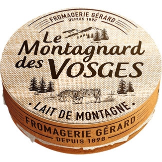 MONTAGNARD DES VOSGES Französischer Käse aus ungekochter Weichmasse Box 200 g