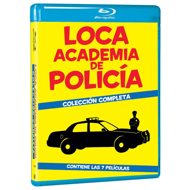 Pack Loca academia de policía: Películas 1-7 (Blu-Ray).