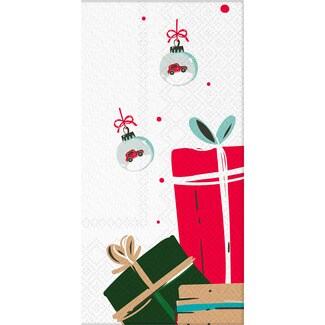 GABBIANO Christmas decorated 3-ply napkins 40x20 cm packet 20 units