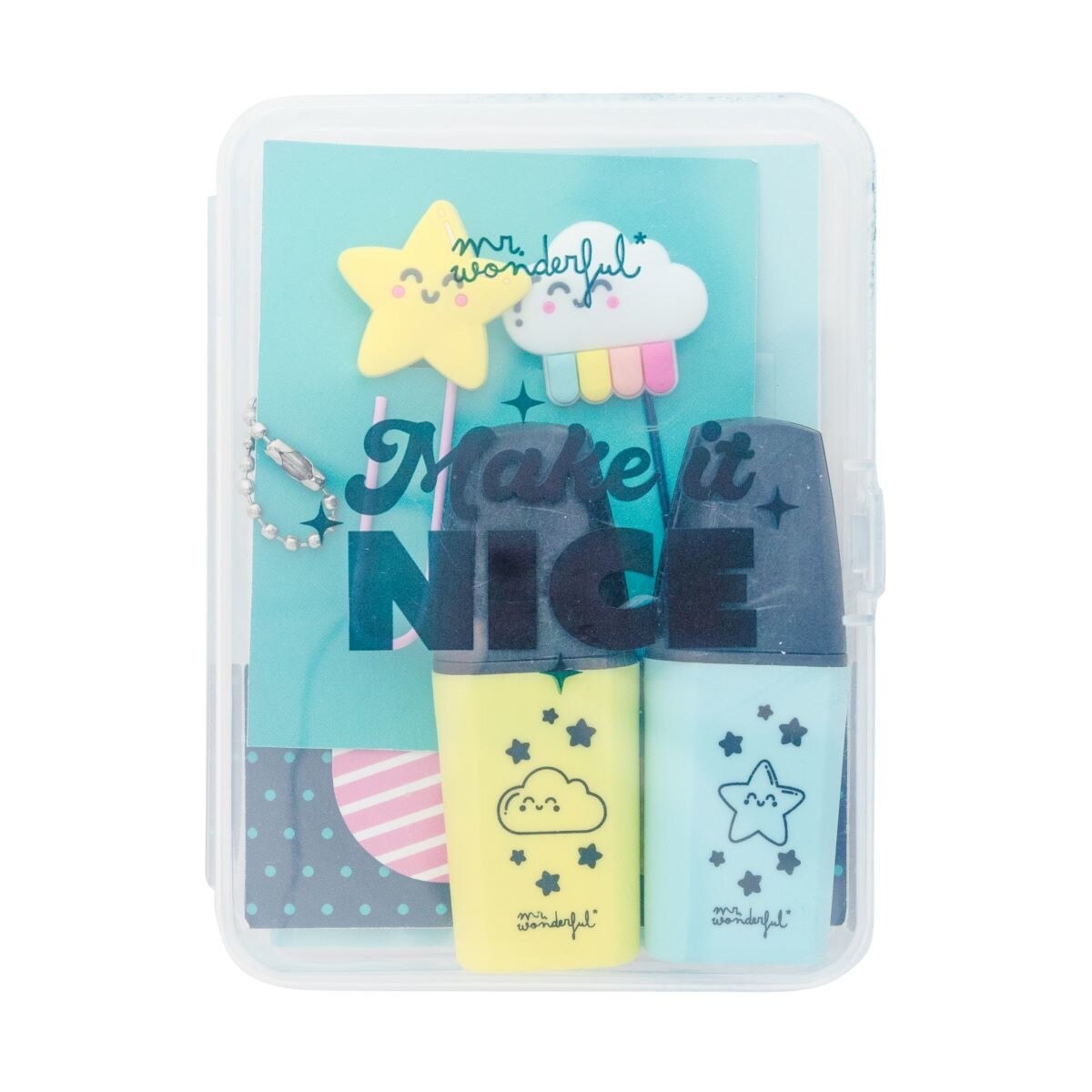 Imagem 0 de Kit para decorar a tua agenda Mr Wonderful: Make it nice