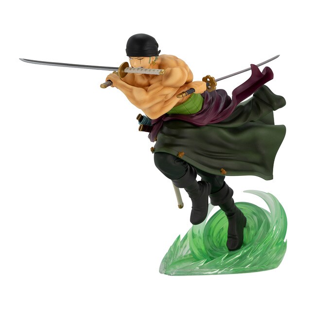 Figura 24 cm Zoro tres Katanas One Piece.