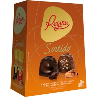 Regina Bombons Recheados Sortidos embalagem 200 g
