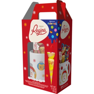 Regina Chocolates Caneca de Natal com Fantasias embalagem 90 g