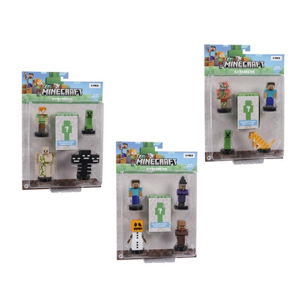 Pack 5 figuras 5 cm  Bizak modelos surtidos