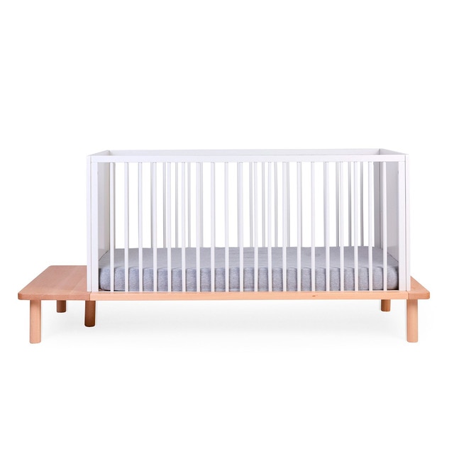 Cuna convertible en cama infantil 5 en 1 Childhome Evobed