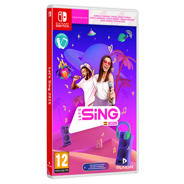 Let's Sing 2025 Nintendo Switch.