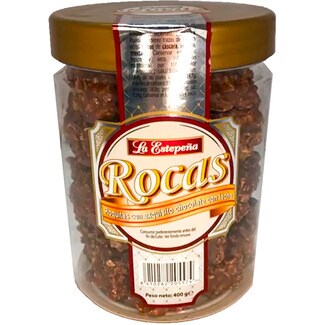LA ESTEPEÑA Rocas rocks with exquisite milk chocolate jar 400 g