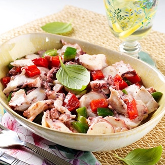 Salada de Polvo Peso Aproximado por dose 200 g