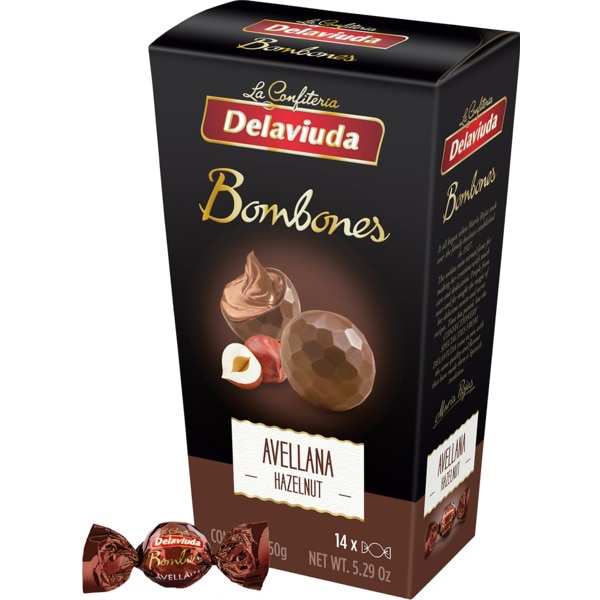 Bombons de Chocolate com Avelã embalagem 150 g