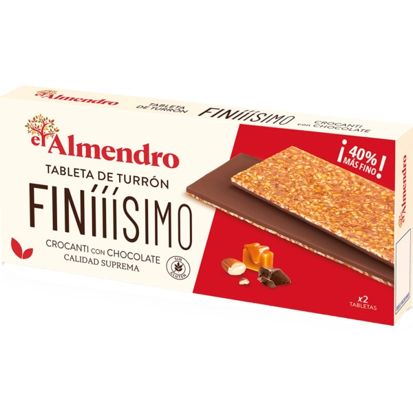 Torrão Crocante Finíssimo embalagem 180 g
