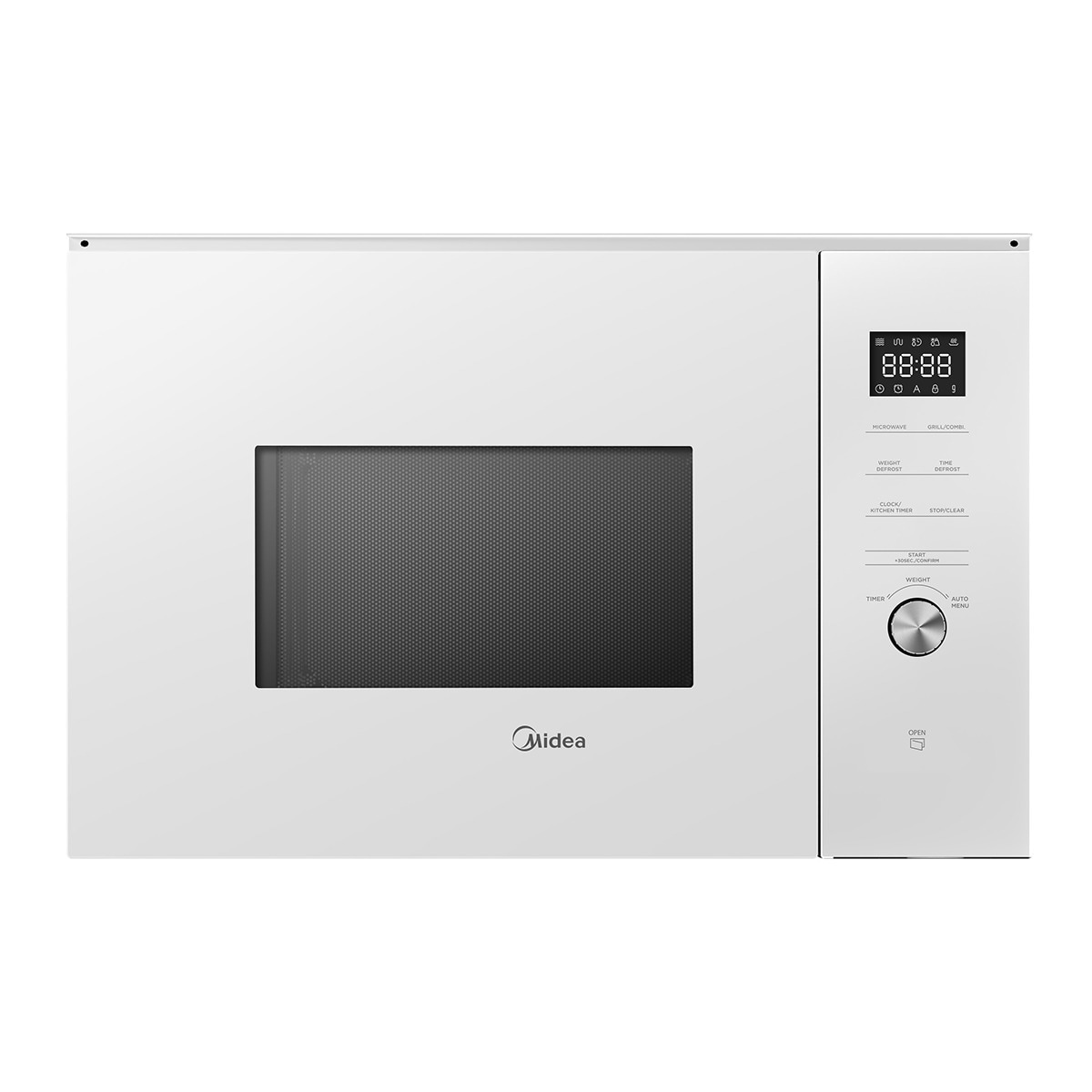 Midea – Microondas Integrable MIDEA 25 litros, Inverter, con grill – MBMTG925E.