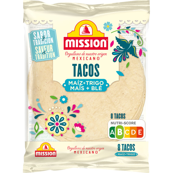 tacos street 8 unidades paquete 200 g