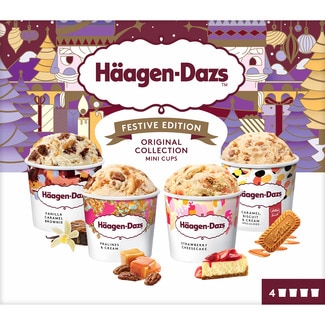 HAAGEN-DAZS Festival Edition selection ice cream tubs 4-pack tub 380 ml