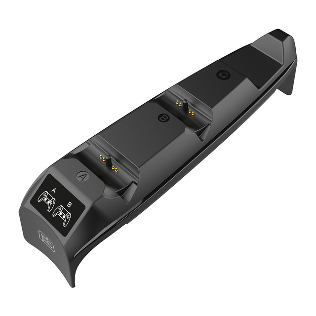 Base de carga dual superior Dualsense Blackfire.