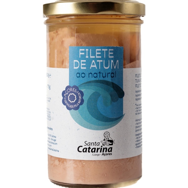 Filetes de Atum ao Natural frasco 250 g
