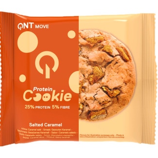 QNT Bolacha de Proteína de Caramelo Salgado embalagem 60 g