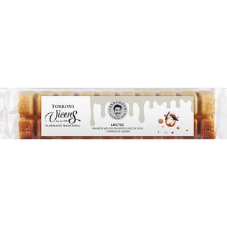 VICENS Jordi Roca Lactic cream praline with guava caramel and milk toffee cream crunch tablet 300 g