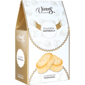 VICENS Butter-Polvorón Gebäck Karton 300 g