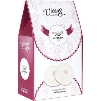 VICENS Weinkringel mit Mandeln 6% Behälter 288 g