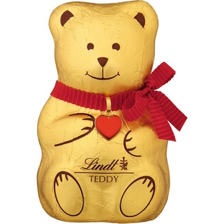 LINDT figura de chocolate Osito Teddy unidad 100 g