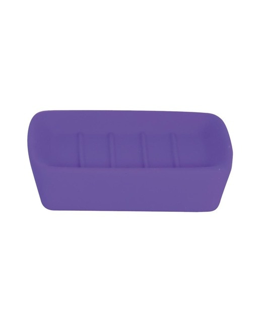 Soporte para el jabón de cerámica Morado MSV