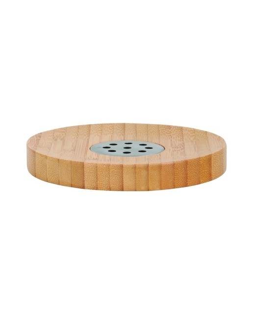 Porta jabón madera bamboo