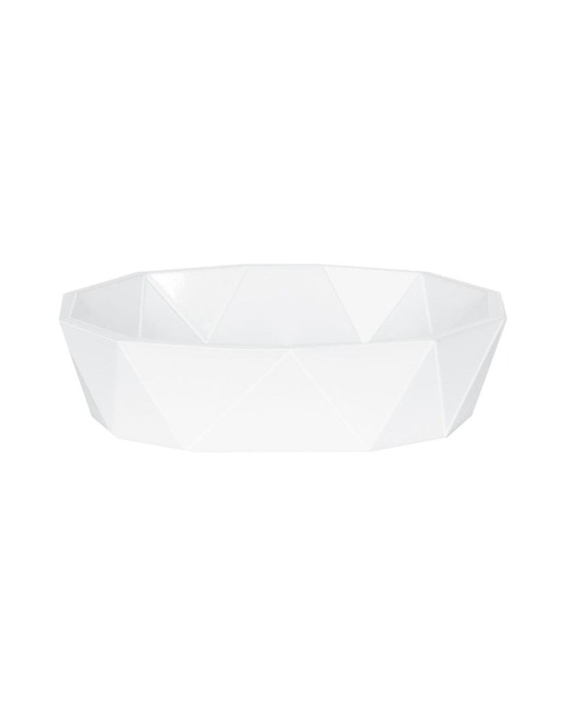 Bandeja para pastilla de jabón Spirella colección Crystal blanco