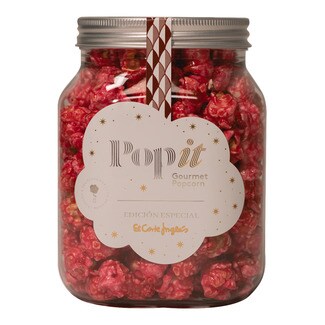 POP IT palomitas sabor cereza Edición especial El Corte Inglés bote 200 g