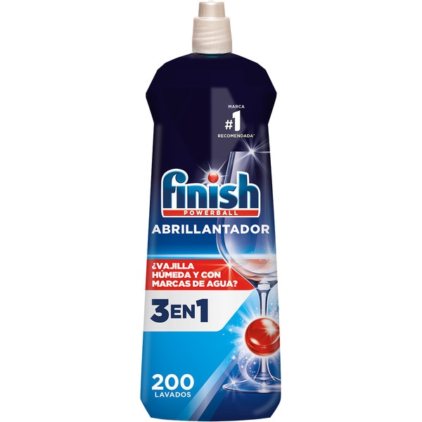 abrillantador para lavavajillas 3 en 1 botella 800 ml