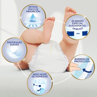 Sensitive pañales prematuro menos de 3 kg talla 0 bolsa 24 unidades - Dodot