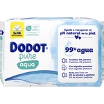 Babypflegetücher Aqua Pure mit Baumwolle 3er-Pack Pakete 48 Einheiten 0% Parfüm, Alkohol und Plastik