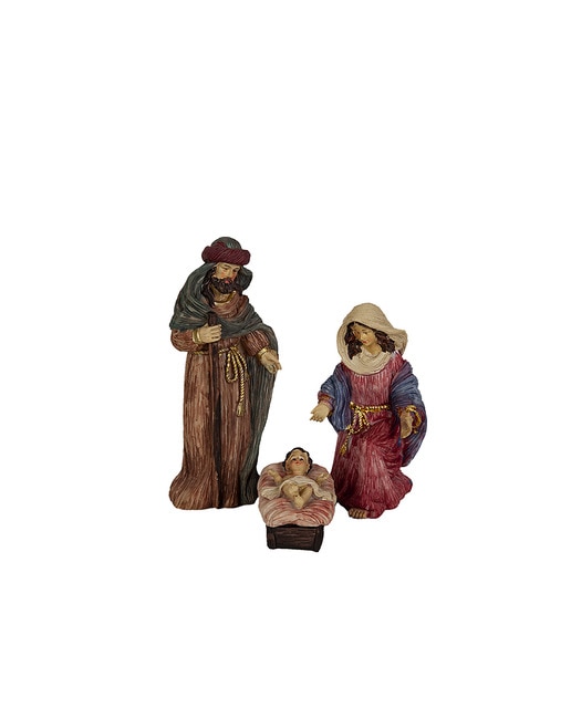 Set 3 pcs nacimiento resina