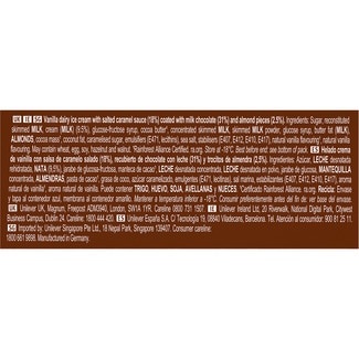 Bombones helados salted caramel & almond 12 unidades estuche 204 ml - Magnum Bonbon