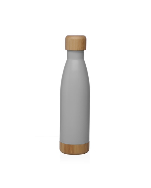 Botella gris mate 500 ml acero