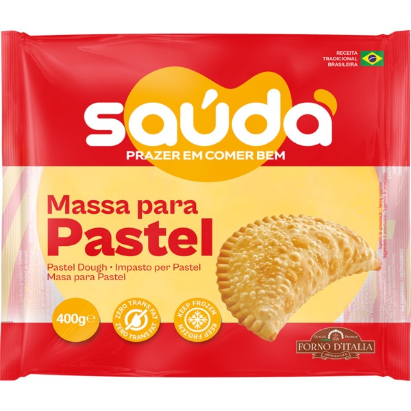 Massa de Pastel embalagem 400 g