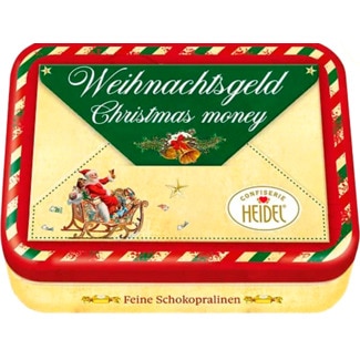 Heidel Chocolates Lata com Cartão embalagem 32 g