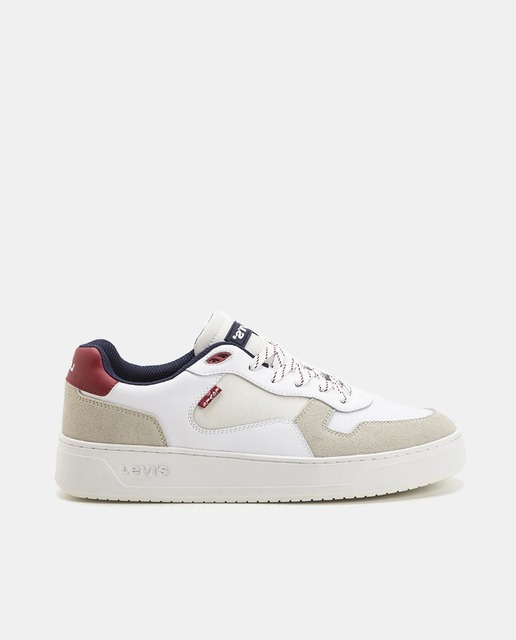 Zapatillas Glide de hombre tipo casco bajas en piel con plantilla reciclada Ortholite™