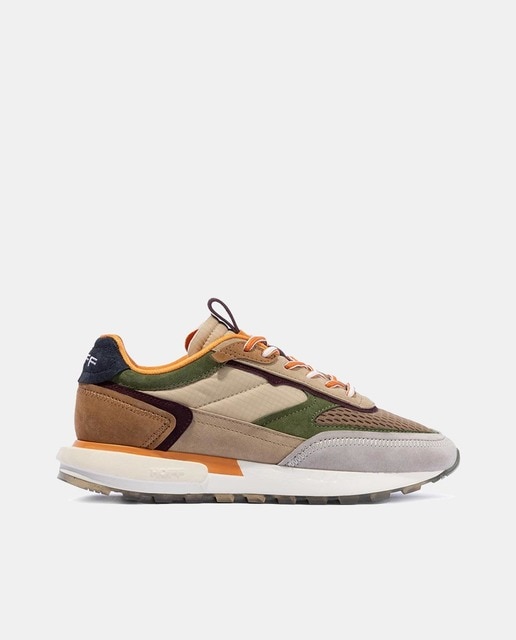 Zapatillas Tribe Kilwa Man de hombre tipo running bajas en piel con suela serigrafiada