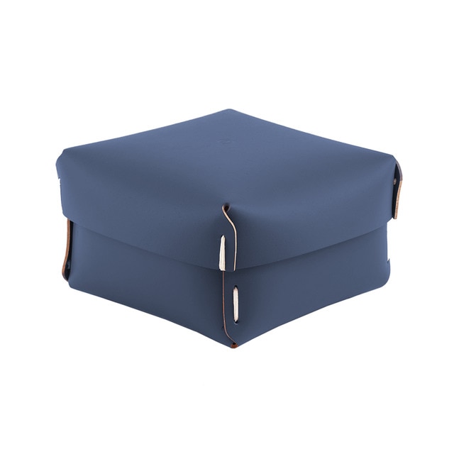 Caja ruca mediana vacavaliente azul majólica.