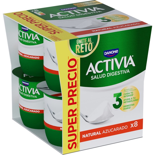 8er-Pack Bifidus Natur, gezuckert Einheiten 120 g Sparpack