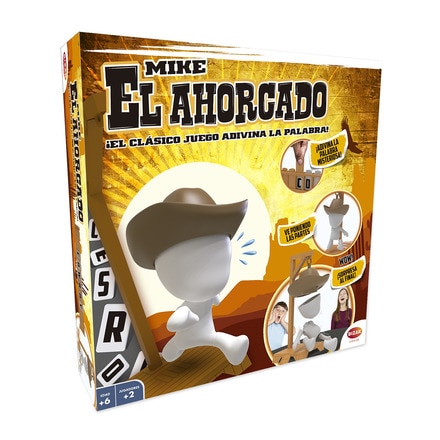 Juego de mesa Mike el ahorcado